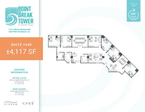 17011 Beach Blvd, Huntington Beach, CA for rent Floor Plan- Image 1 of 2