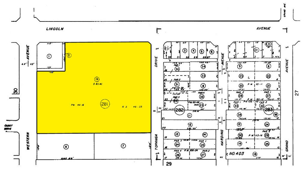 3150-3170 W Lincoln Ave, Anaheim, CA for rent - Plat Map - Image 2 of 38