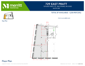 729 E Pratt St, Baltimore, MD for rent Floor Plan- Image 1 of 1