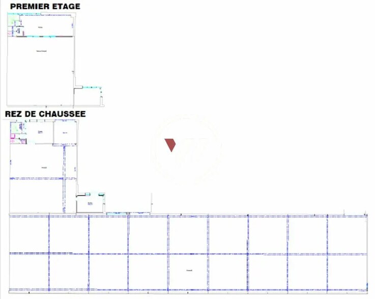Light Industrial in Le Thillay to rent - Floor Plan - Image 2 of 2