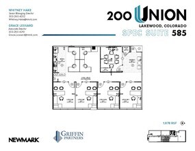 200 Union Blvd, Lakewood, CO to rent Floor Plan- Image 2 of 2