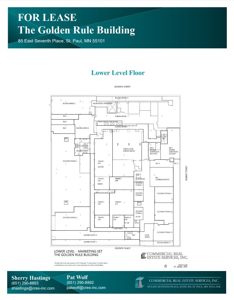 85 7th Pl E, Saint Paul, MN to rent Floor Plan- Image 1 of 1