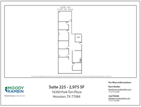 16360 Park Ten Place Dr, Houston, TX for rent Floor Plan- Image 1 of 1