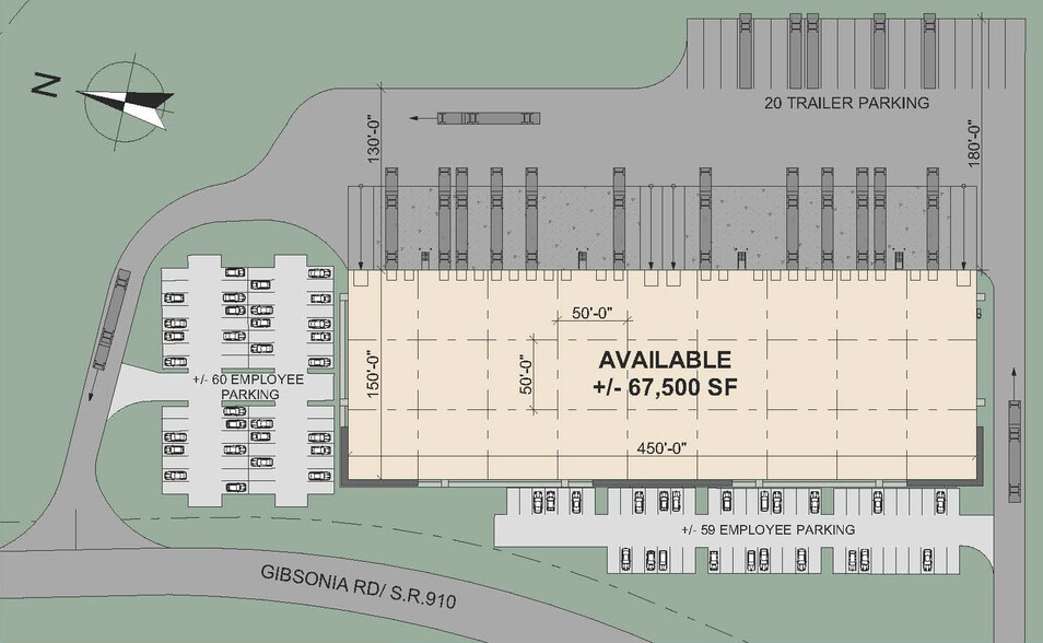 4431 Gibsonia Rd, Gibsonia, PA for rent - Site Plan - Image 2 of 2