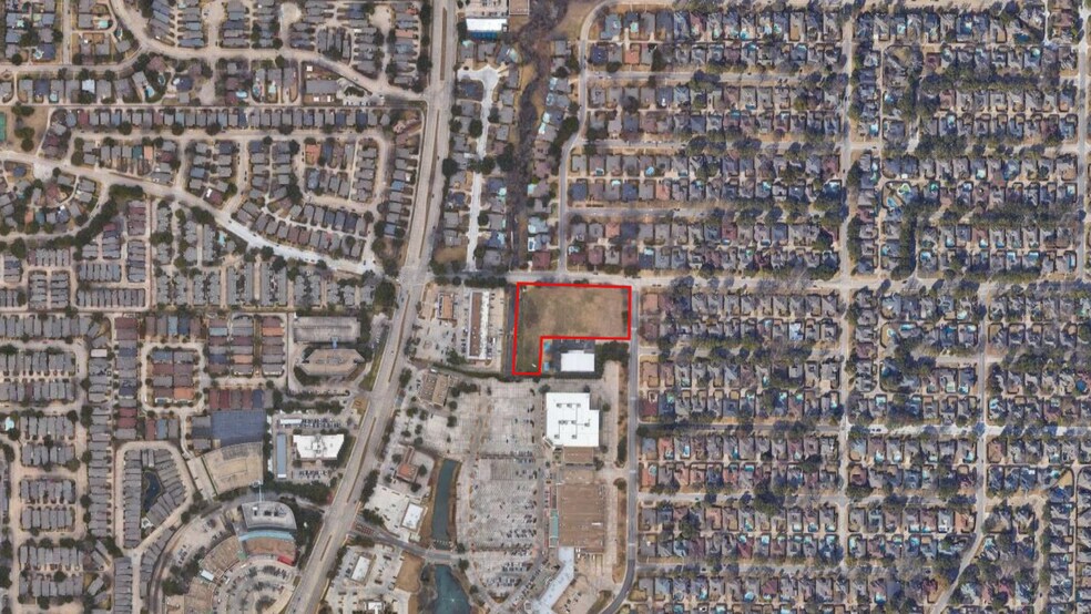 Dallas Land (Plano Schools) 2.56 Acres, Dallas 75252 Infill Land on