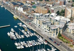 The Quay, Poole, DOR - Aerial  map view