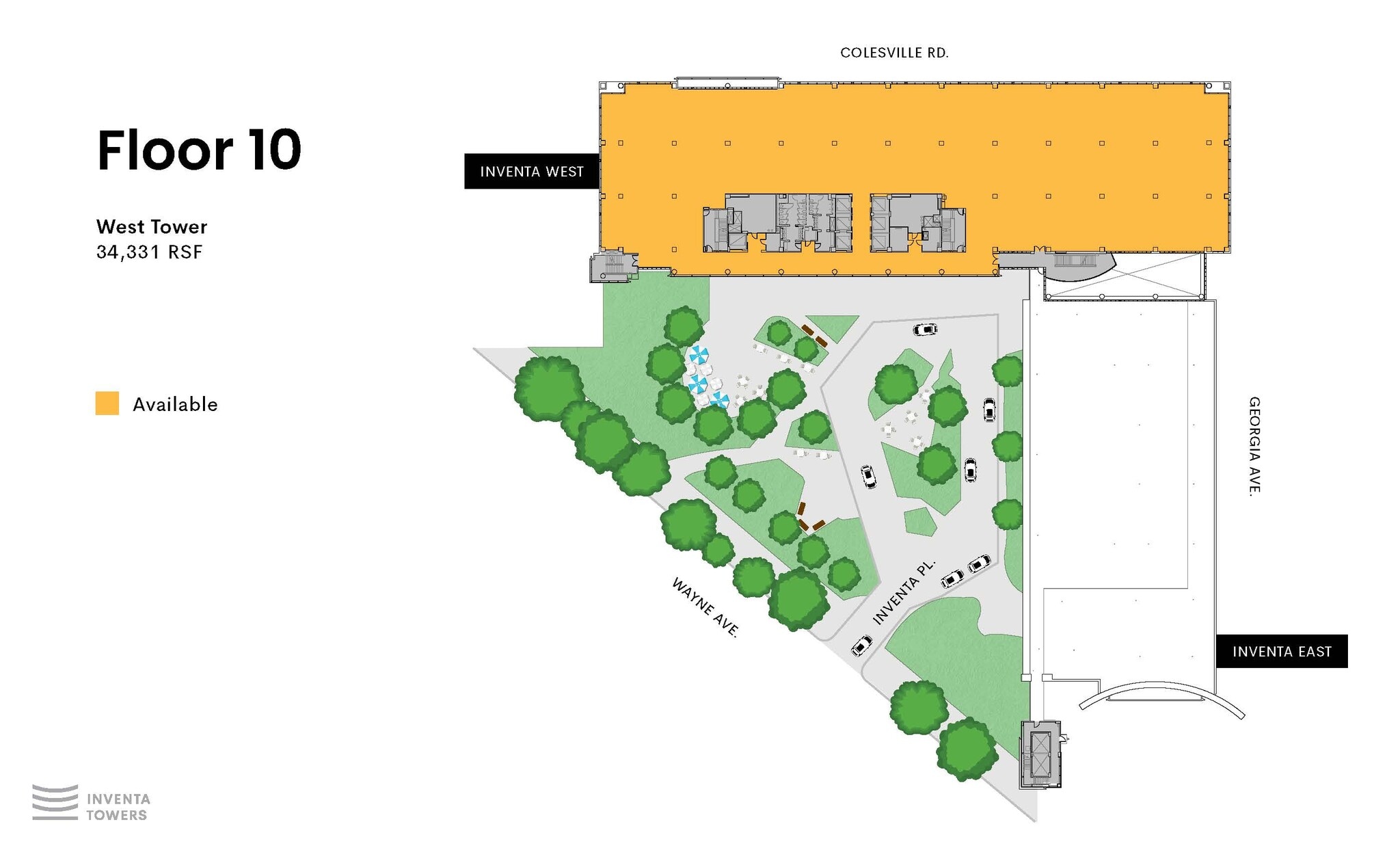 1 Inventa Pl, Silver Spring, MD to rent Floor Plan- Image 1 of 2