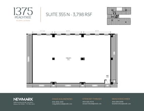1375 Peachtree St NE, Atlanta, GA to rent Floor Plan- Image 1 of 1