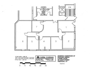 225 Main St, Westport, CT for rent Floor Plan- Image 1 of 3