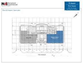 6700 The Avenue, Montréal, QC for rent Floor Plan- Image 1 of 1