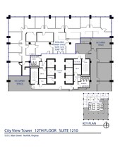 555 E Main St, Norfolk, VA for rent Floor Plan- Image 1 of 1