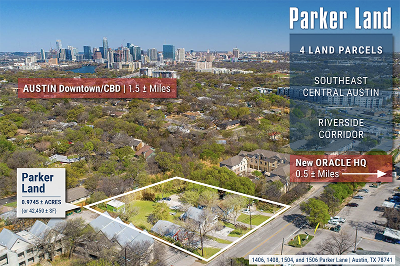 1406-1506 Parker Ln, Austin, TX for sale - Aerial - Image 1 of 1