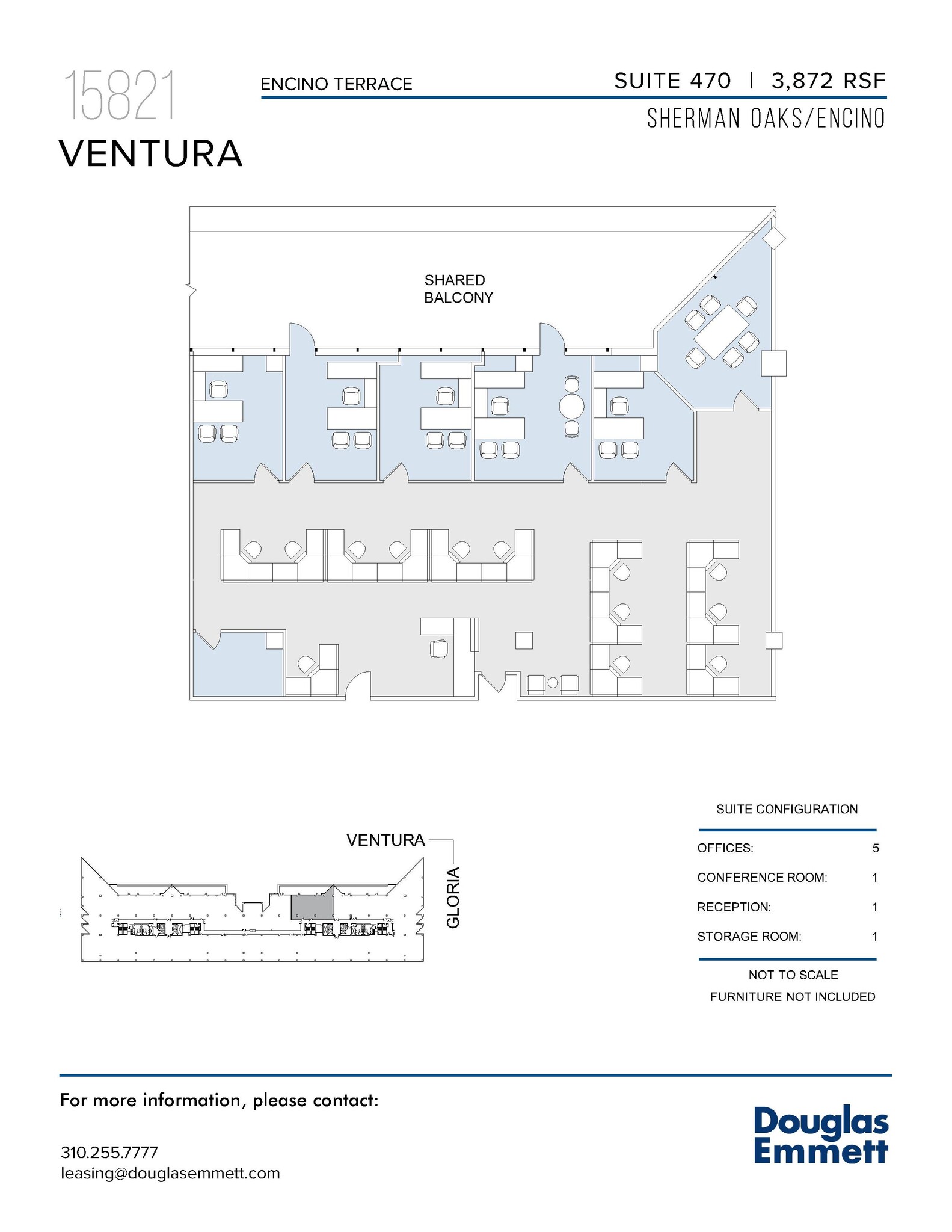 15821 Ventura Blvd, Encino, CA to rent Floor Plan- Image 1 of 1
