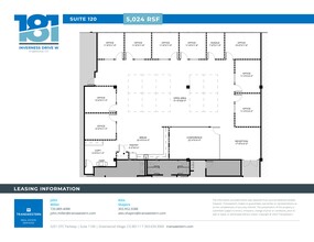 181 Inverness Dr W, Englewood, CO for rent Site Plan- Image 1 of 1