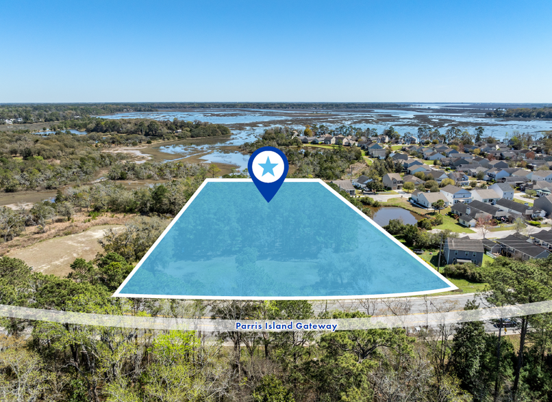 557 Parris Island Gtwy, Beaufort, SC for sale - Aerial - Image 1 of 3