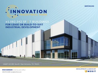 More details for Innovation Industrial Park, San Antonio, TX - Industrial for Rent