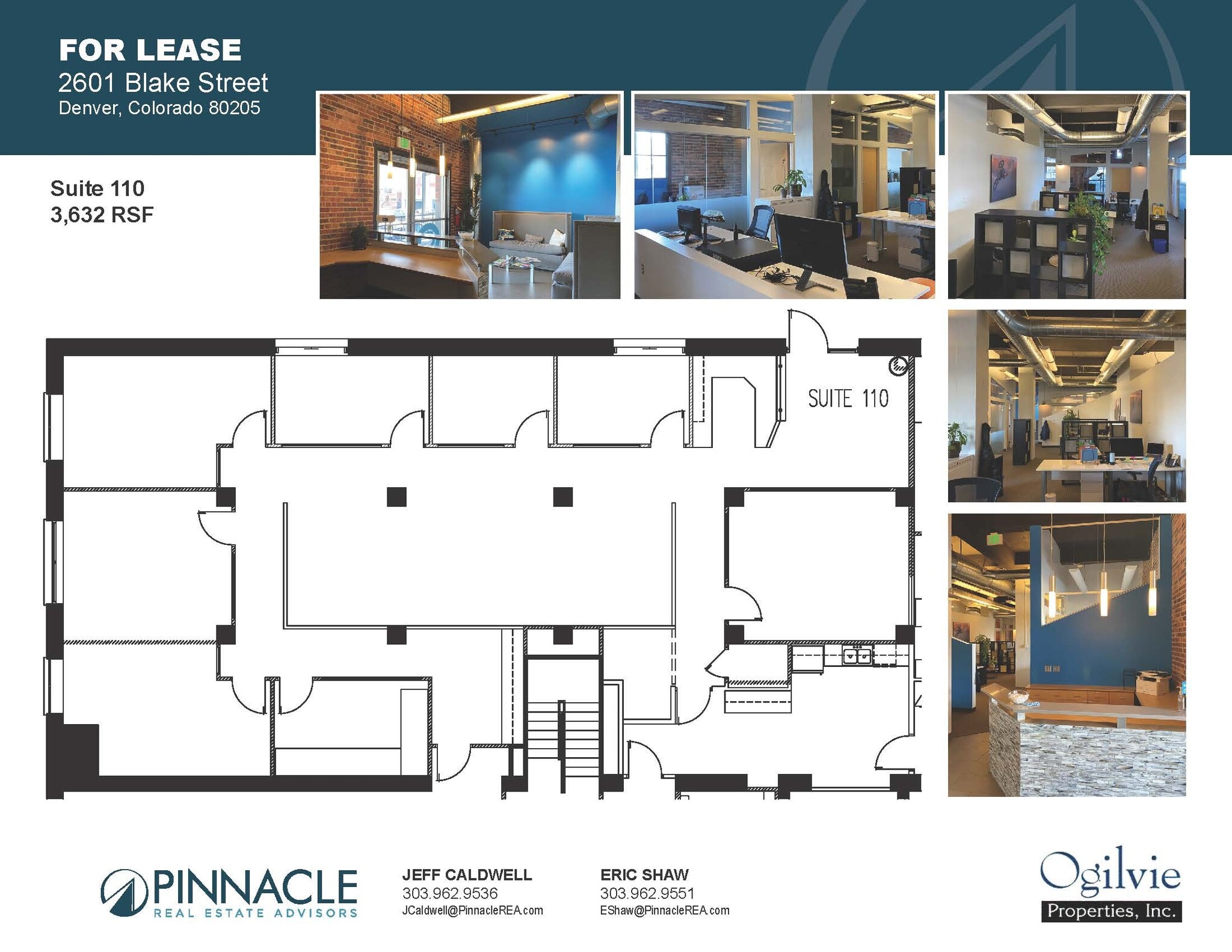 2601-2609 Blake St, Denver, CO to rent Interior Photo- Image 1 of 1