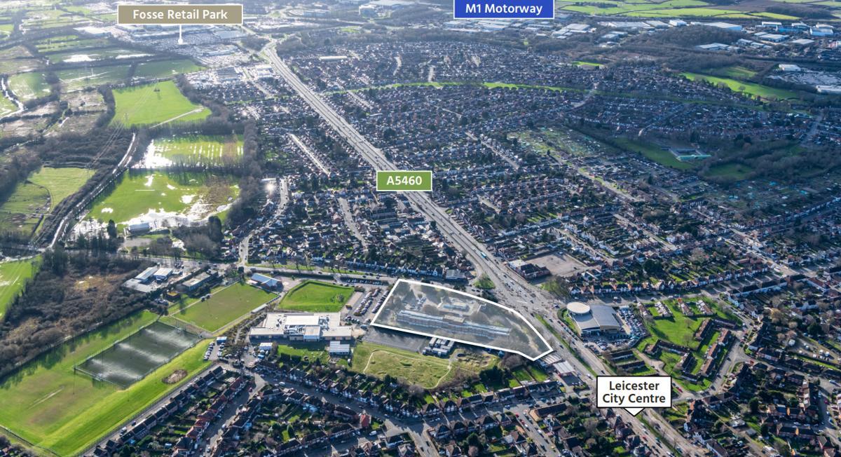 6 Narborough Rd, Leicester for sale Aerial- Image 1 of 1