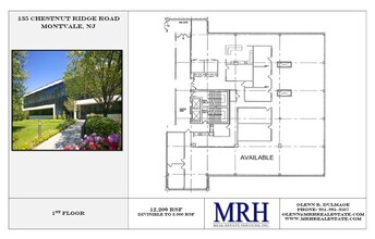 135 Chestnut Ridge Rd, Montvale, NJ for rent Floor Plan- Image 1 of 1