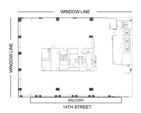 717 14th St NW, Washington, DC for rent Floor Plan- Image 1 of 1