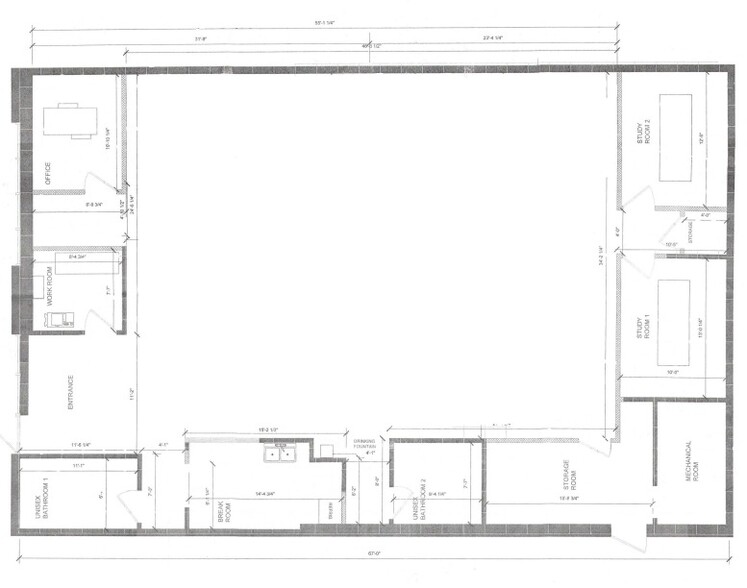 1215-1219 Springdale St, Mount Horeb, WI for rent - Floor Plan - Image 2 of 2