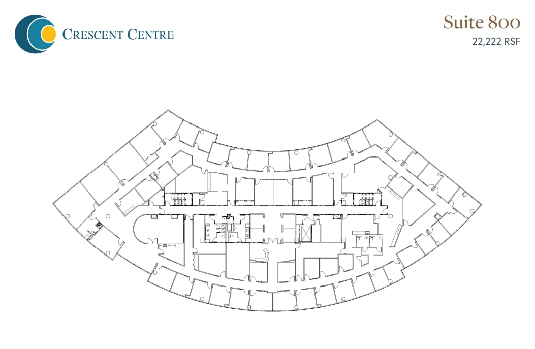 100 Crescent Centre Pky, Tucker, GA to rent Floor Plan- Image 1 of 6