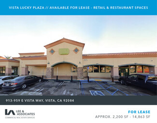 More details for 945 E Vista Way, Vista, CA - Retail for Rent