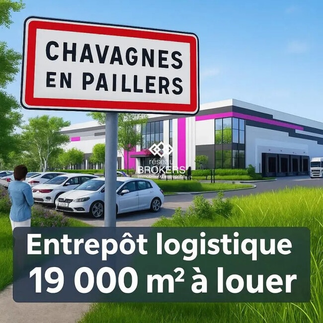 Location Entrepôt 19 018 m²
