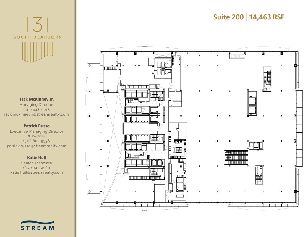 131 S Dearborn St, Chicago, IL to rent Floor Plan- Image 1 of 1