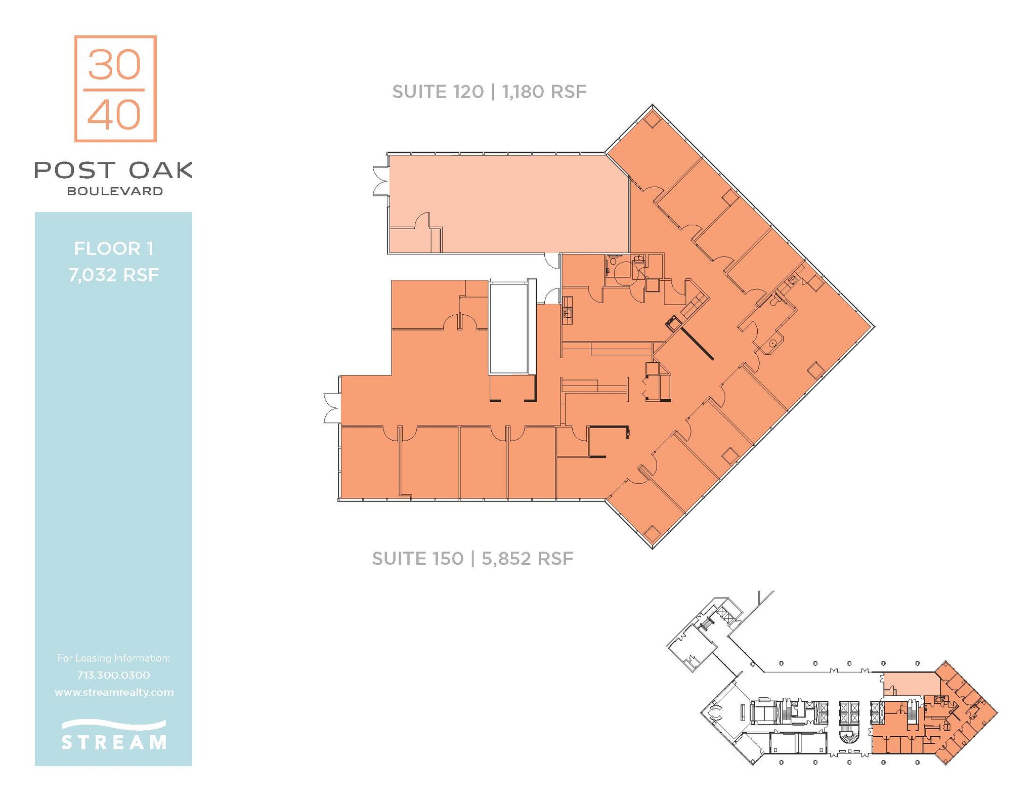 3040 Post Oak Blvd, Houston, TX for sale Floor Plan- Image 1 of 1