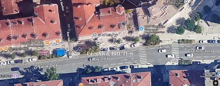63 Cours Emile Zola, Villeurbanne, RHO - Aerial map view