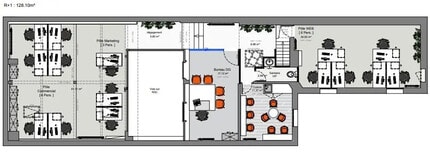 Retail in Paris to rent Floor Plan- Image 1 of 5