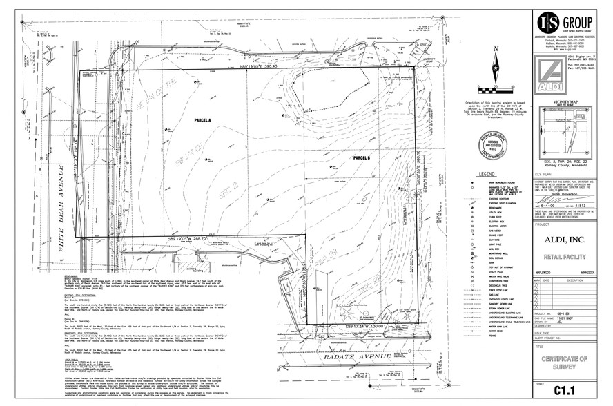 2836 White Bear Ave N, Maplewood, MN for sale - Plat Map - Image 2 of 5