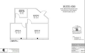 30 W Mount Pleasant Ave, Livingston, NJ for rent Floor Plan- Image 1 of 1