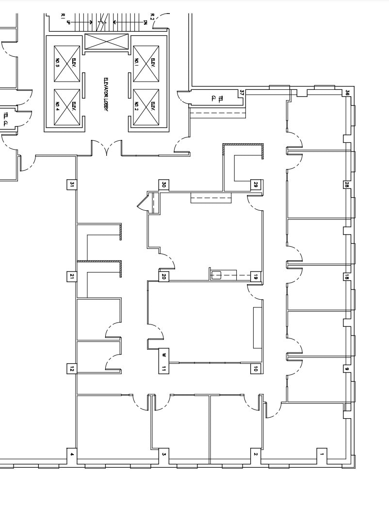 1100 Connecticut Ave NW, Washington, DC to rent Floor Plan- Image 1 of 6