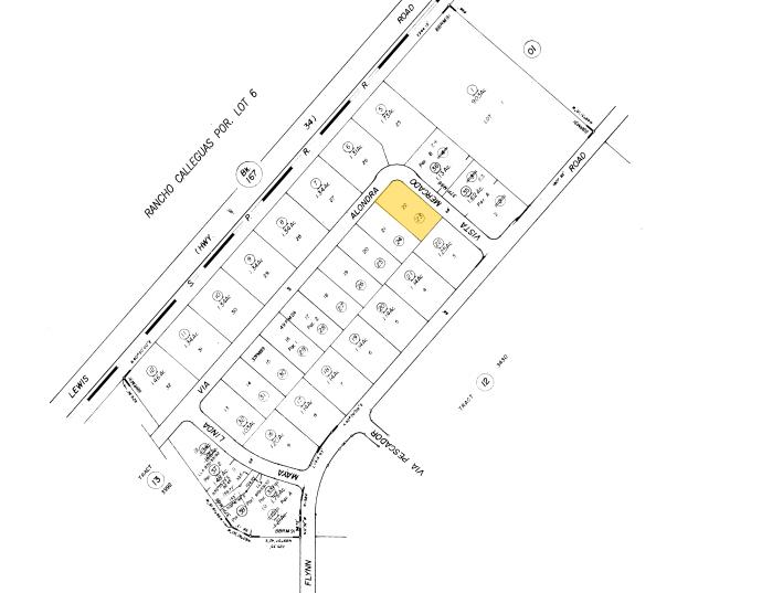 930 Via Alondra, Camarillo, CA for rent - Plat Map - Image 2 of 3