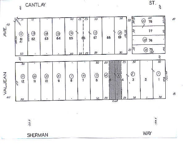 16119 Sherman Way, Van Nuys, CA for rent - Plat Map - Image 2 of 2