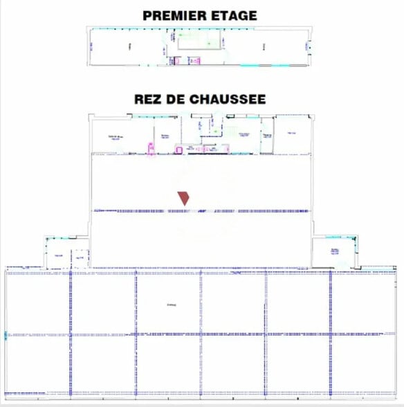 Light Industrial in Le Thillay to rent - Floor Plan - Image 2 of 2
