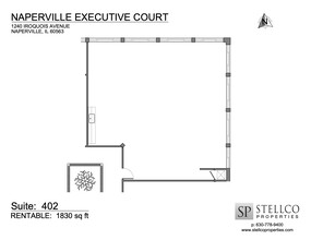 1220-1280 Iroquois Ave, Naperville, IL for rent Floor Plan- Image 1 of 1