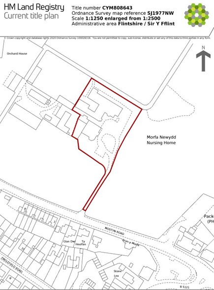 Mostyn Rd, Holywell for sale - Site Plan - Image 3 of 3