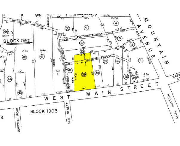 15 W Main St, Mendham, NJ for sale - Plat Map - Image 1 of 1