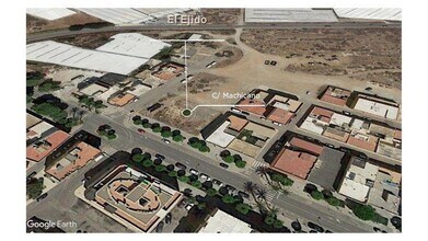El Ejido, ALM - Aerial  map view