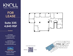 15400 Knoll Trail Dr, Dallas, TX for rent Floor Plan- Image 1 of 2