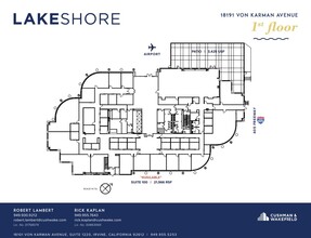 18101 Von Karman Ave, Irvine, CA for rent Floor Plan- Image 1 of 1