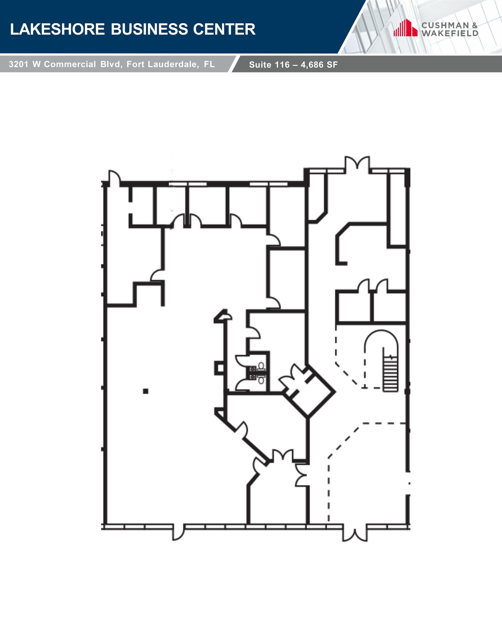 3201 W Commercial Blvd, Fort Lauderdale, FL for rent Site Plan- Image 1 of 1