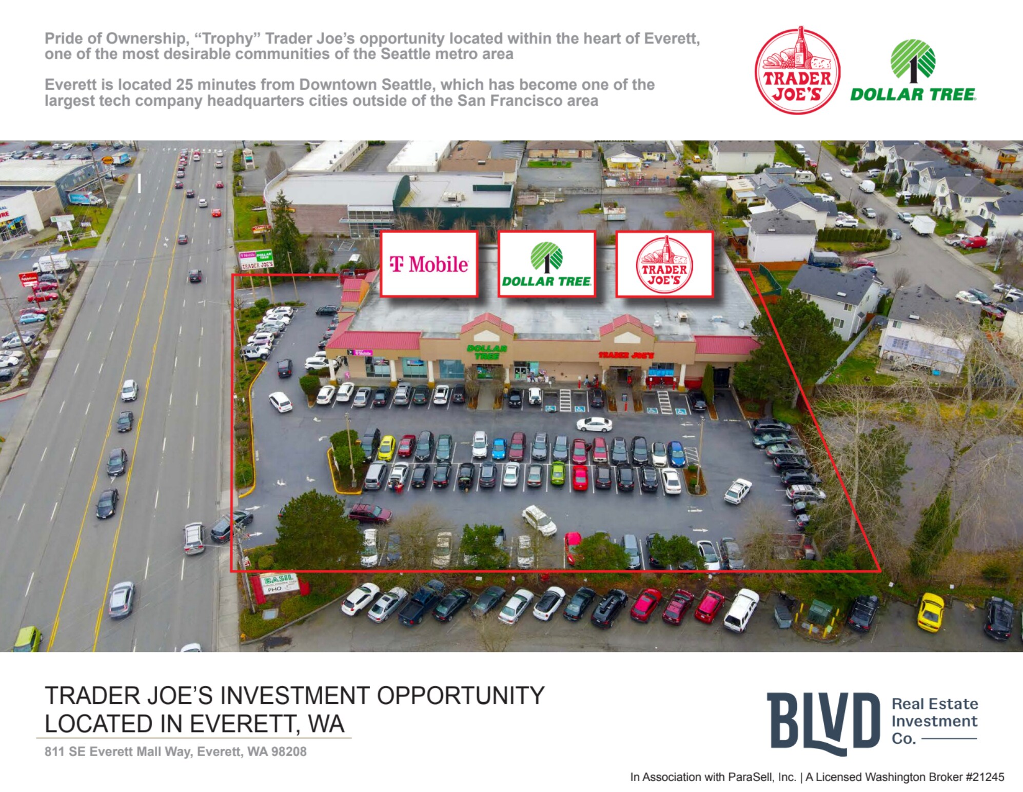 811 SE Everett Mall Way, Everett, WA for sale Building Photo- Image 1 of 1