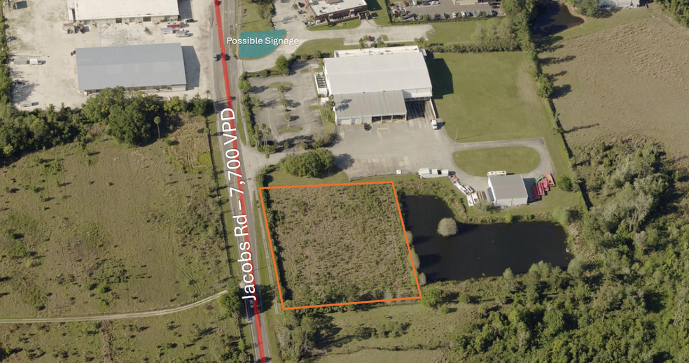 Jacobs Rd, Deland, FL for sale - Aerial - Image 1 of 2