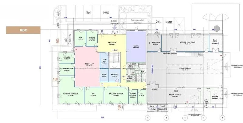 Light Industrial in Saint-Priest to rent - Floor Plan - Image 3 of 3