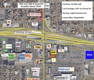 More details for 1504-1508 S Grand St, Amarillo, TX - Land for Rent