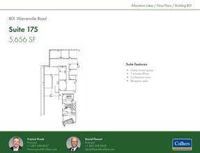 801 Warrenville Rd, Lisle, IL for rent Floor Plan- Image 1 of 1